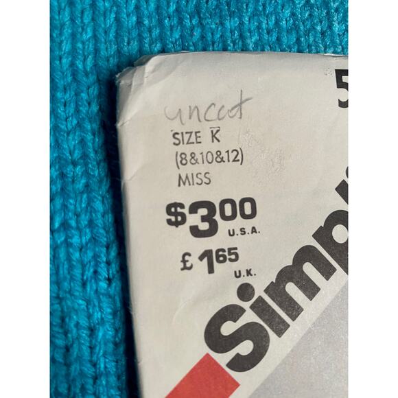 Simplicity Sewing pattern 5366 blazer 1970's - Picture 2 of 5